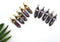 Purple Impression Jasper Gemstone Pendant, 8X38mm, brass bail, sold as 1 piece. pendant,